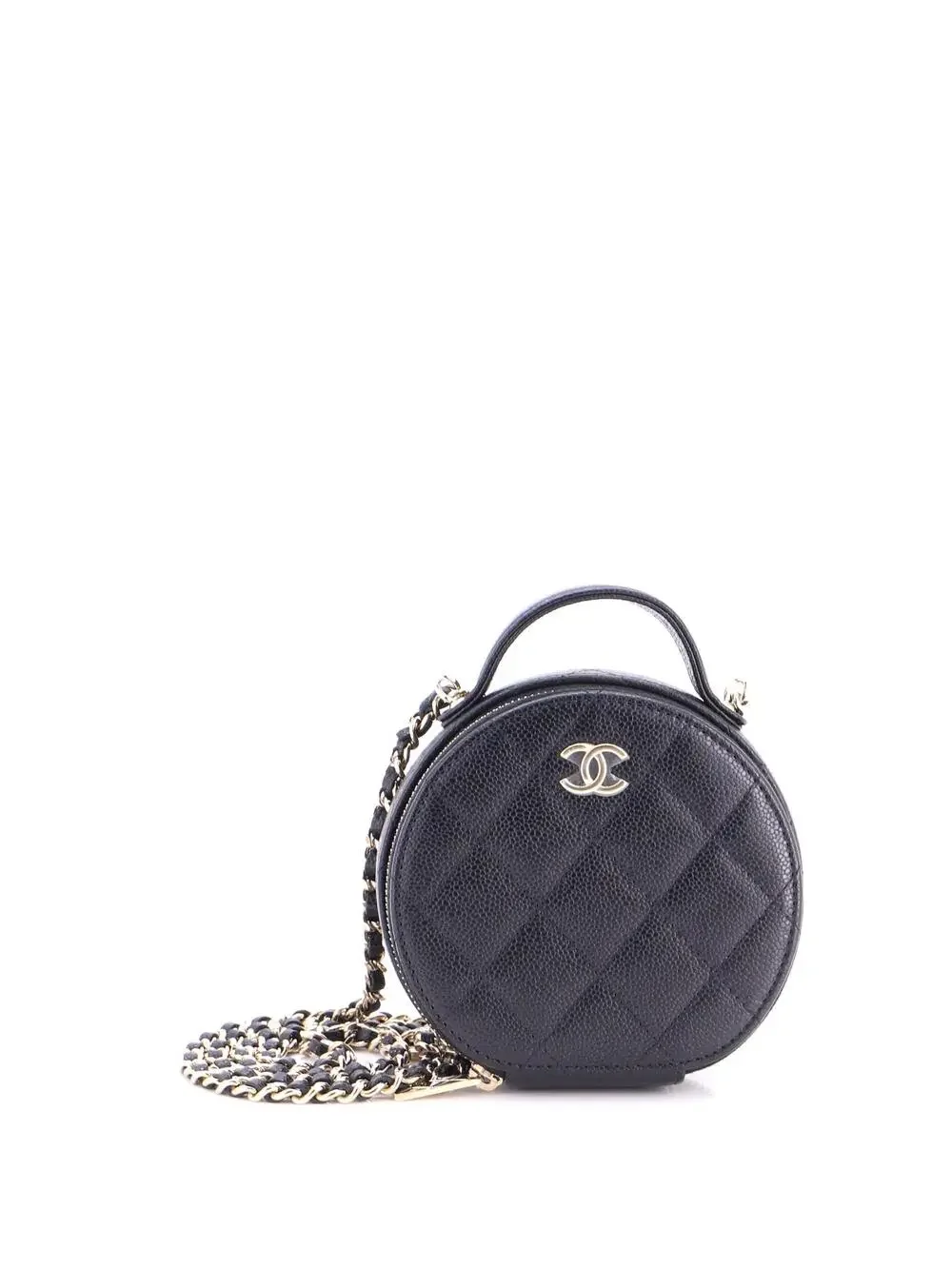 Chanel Handle With Care Round Vanity #270727C33B